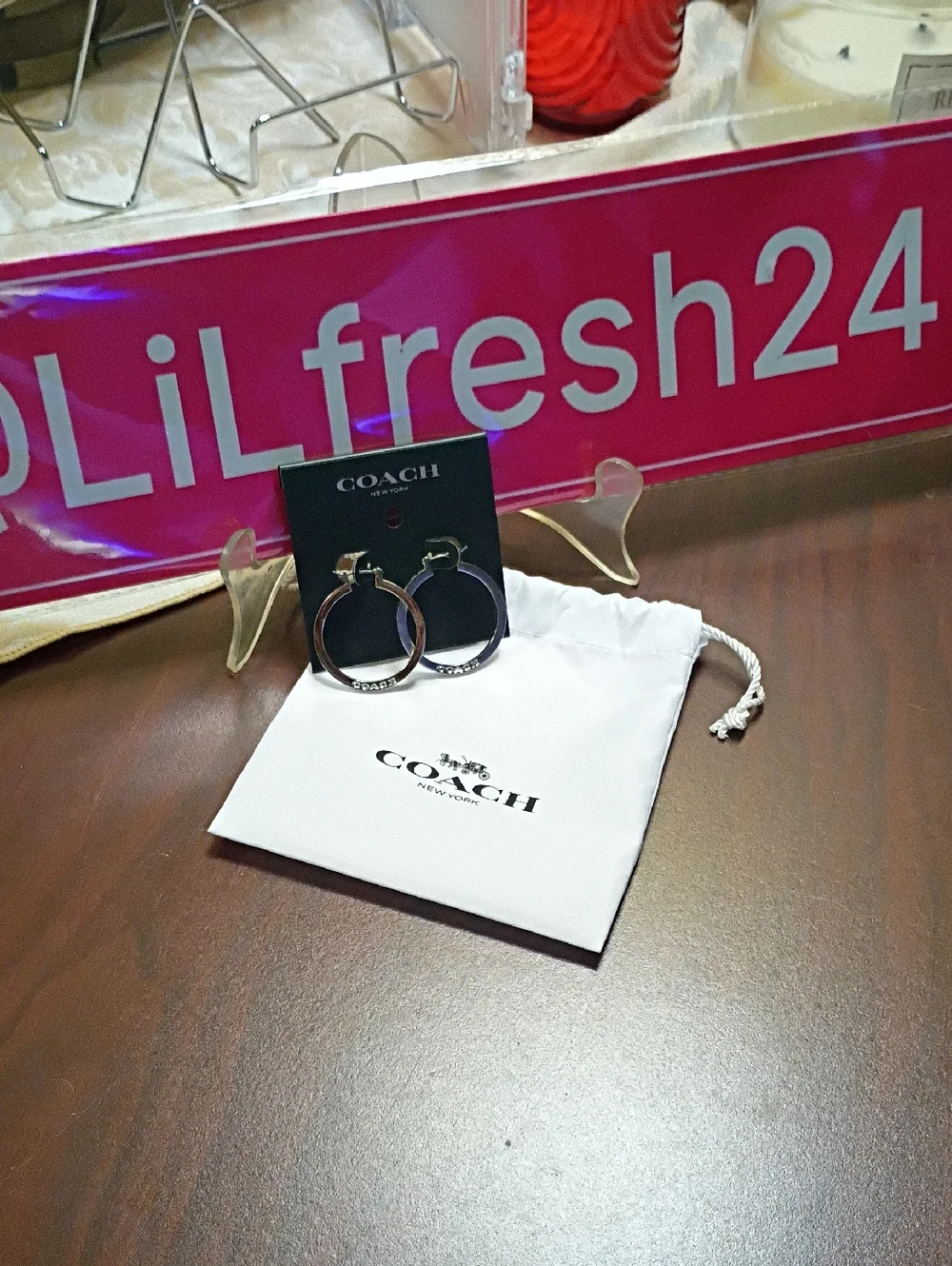 Coach Earrings - Picture 3 of 5
